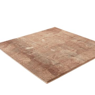 Clearman Hand-Knotted Wool Plum Area Rug