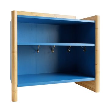 Shore Bluff Empty Mug-Storage Cabinet Insert - Blue