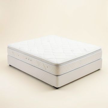 12 '' Medium Gel Infused Memory Foam Mattress And Adjustable Base Set (synthetic illustration; no displayed measurements)