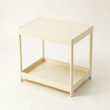 Linden Branch Empty Coffee-Station Organizer - Cream (synthetic illustration; no displayed measurements)