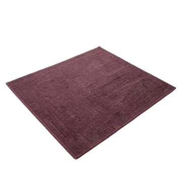 Corydon Handwoven Flatweave Wool Plum Area Rug