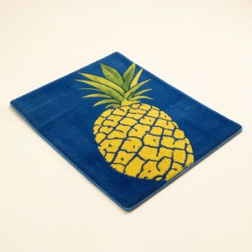 Mcelrath Home Trends Pineapple 30 In . X 18 In . Indoor Door Mat (synthetic illustration; no displayed measurements)