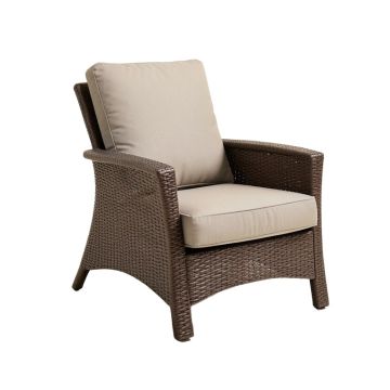 Keating 28 '' Wide Outdoor Chair With Cushions