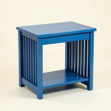 Sage Bluff Small Writing Desk - Blue (synthetic illustration; no displayed measurements)