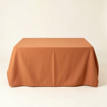 River Canyon Flat Bed Sheet - Terracotta (synthetic illustration; no displayed measurements)