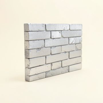 Silver Tip 0.63 '' X 2 '' Brick Joint Mosaic Wall & Floor Tile (synthetic illustration; no displayed measurements)