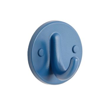 Meadow Bluff Wall-Mounted Robe Hook - Blue