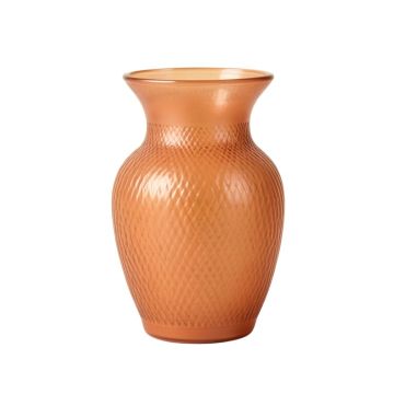 Wren Crest Empty Decorative Vase - Terracotta (synthetic illustration; no displayed measurements)