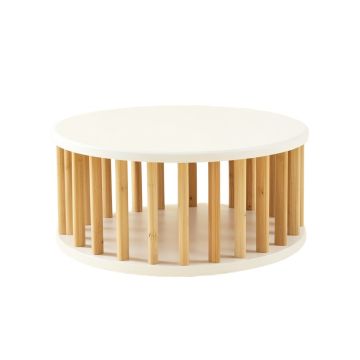 Fern Dale Shoe Storage Bench - White