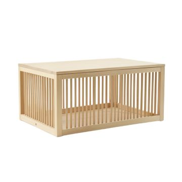 Summit Branch Empty Furniture-Style Pet Crate - Beige