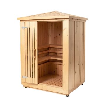 Bridgeport 6 Person Traditional Steam Sauna In Cedar