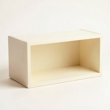 Reed Canyon Shoe Storage Bench - Cream (synthetic illustration; no displayed measurements)