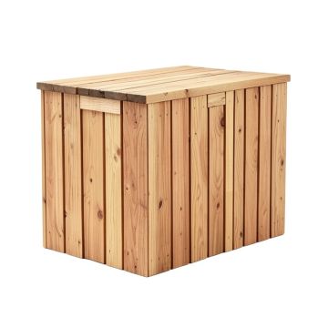 Aanya Outdoor 65 Gallon Wood Deck Box
