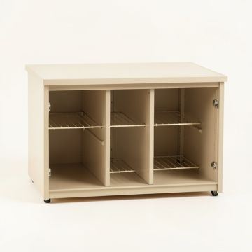 Slate Branch Empty Countertop Canister Rack - Beige (synthetic illustration; no displayed measurements)