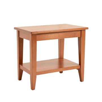 Linden Bend Side Table - Terracotta