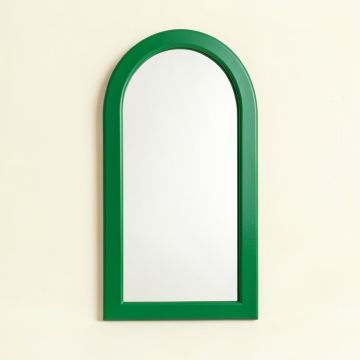 Moss Brook Framed Wall Mirror - Green (synthetic illustration; no displayed measurements)