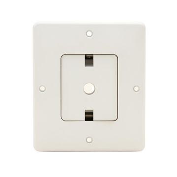 Clean Magnetic Cover 5-Gang Rocker Wall Plate