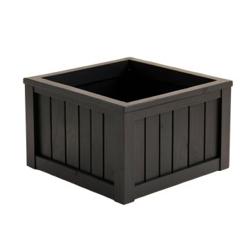 Ash Dale Empty Furniture-Style Litter Enclosure - Black