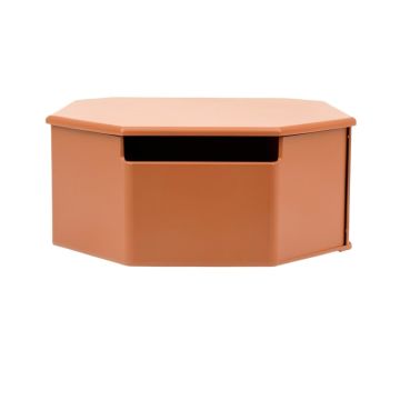 Cove Edge Under-Desk Drawer Unit - Terracotta
