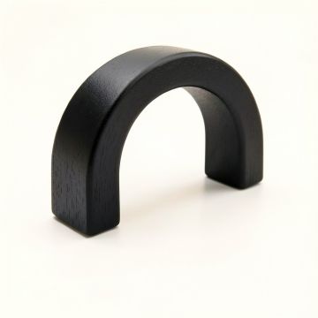 Summit Bend Cabinet Handle Without Packaging - Black (synthetic illustration; no displayed measurements)