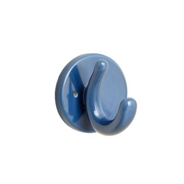 Oak Bluff Wall-Mounted Robe Hook - Blue