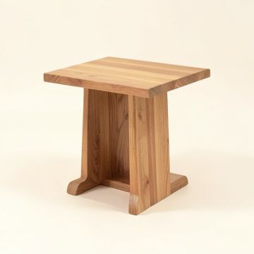 Sella Wood End Table (synthetic illustration; no displayed measurements)