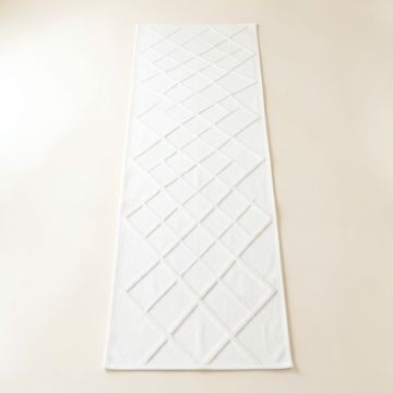 Slate Bend Narrow Runner Rug - White (synthetic illustration; no displayed measurements)