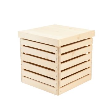 Summit Bluff Closed Garden Compost Bin - Ivory (synthetic illustration; no displayed measurements)