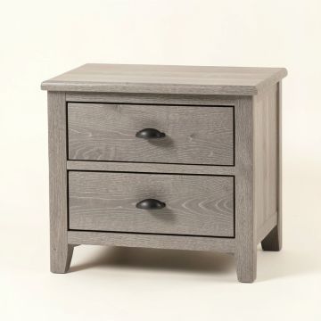 Ash Edge Nightstand - Gray (synthetic illustration; no displayed measurements)