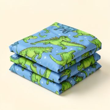 Nutt Juvenile Dinosaur Sheet Set (synthetic illustration; no displayed measurements)