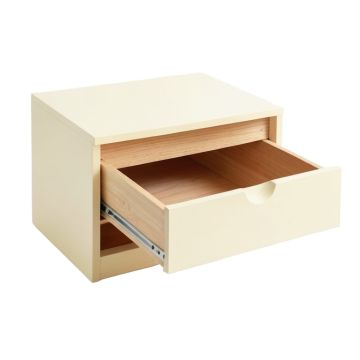Reed Field Under-Desk Drawer Unit - Cream