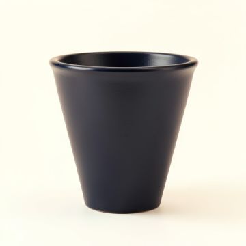 Slate Bluff Empty Railing Planter With Integral Brackets - Navy (synthetic illustration; no displayed measurements)