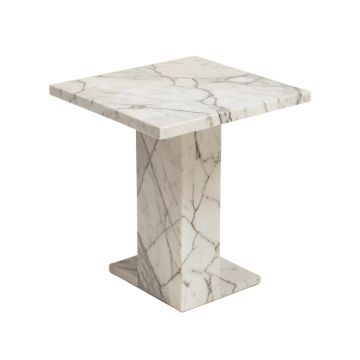 Bettis Marble Top End Table