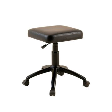Height-Adjustable Stool Salon Chair