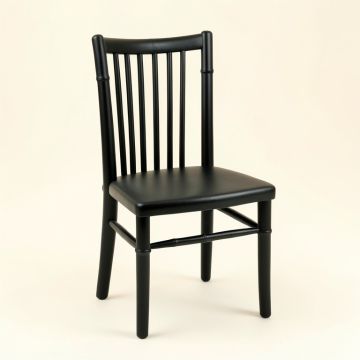 Reed Bridge Dining Chair - Black (synthetic illustration; no displayed measurements)