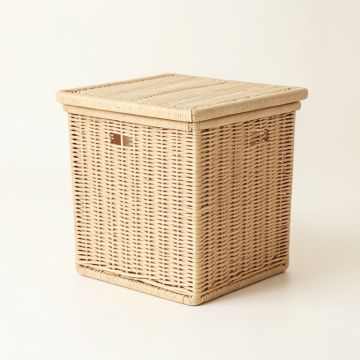 Laurel Canyon Laundry Hamper - Beige (synthetic illustration; no displayed measurements)