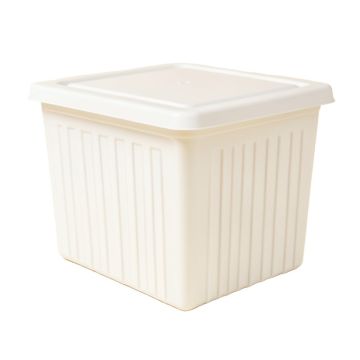 Wren Arc Closed Outdoor Storage Box - White (synthetic illustration; no displayed measurements)