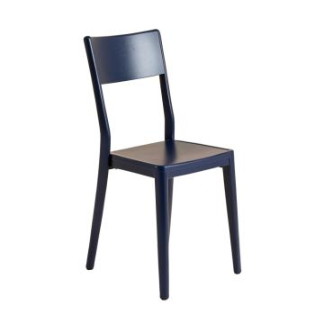 Willow Arc Dining Chair - Navy