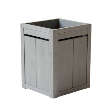 Field Bluff Closed Garden Compost Bin - Gray
