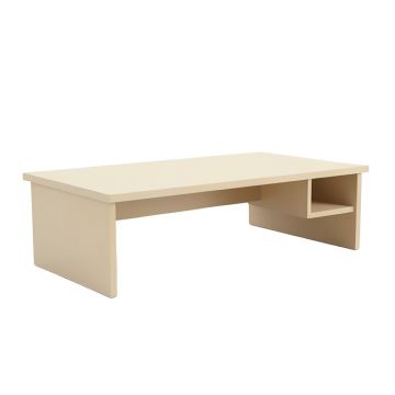 Harbor Falls Desktop Monitor Riser - Beige