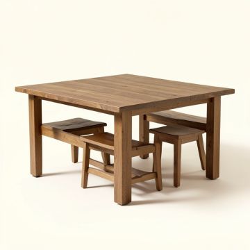 Maloney 3 Piece Pub Table Set (synthetic illustration; no displayed measurements)