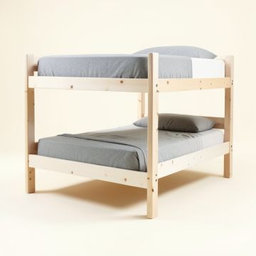 Joleen Twin Over Twin Bunk Bed (synthetic illustration; no displayed measurements)