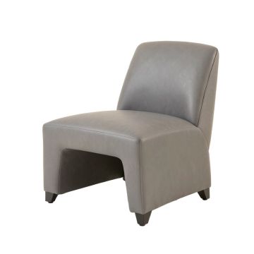 Imogen Upholstered Side Chair In Gray