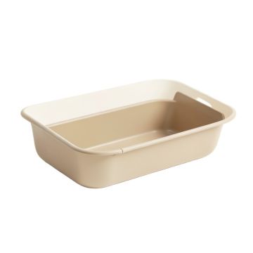 Holly Bridge Empty Under-Desk Cable Tray - Beige