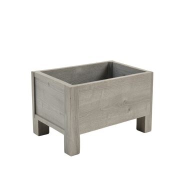 Meadow Bluff Empty Raised Planter - Gray