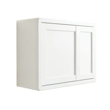 Harbor Dell Wall-Mounted Entry Cabinet - White