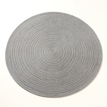 Lake Brook Round Area Rug - Gray (synthetic illustration; no displayed measurements)