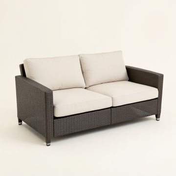 Bretta Patio Sofa With Cushions (synthetic illustration; no displayed measurements)