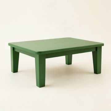 Summit Crest Coffee Table - Green (synthetic illustration; no displayed measurements)