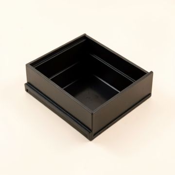 Aspen Branch Empty Pantry Drawer Organizer Insert - Black (synthetic illustration; no displayed measurements)